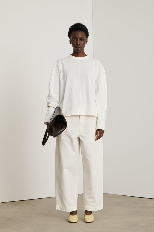 Tee-Shirt Bocca - Blanc Cassé - Coton - Femme