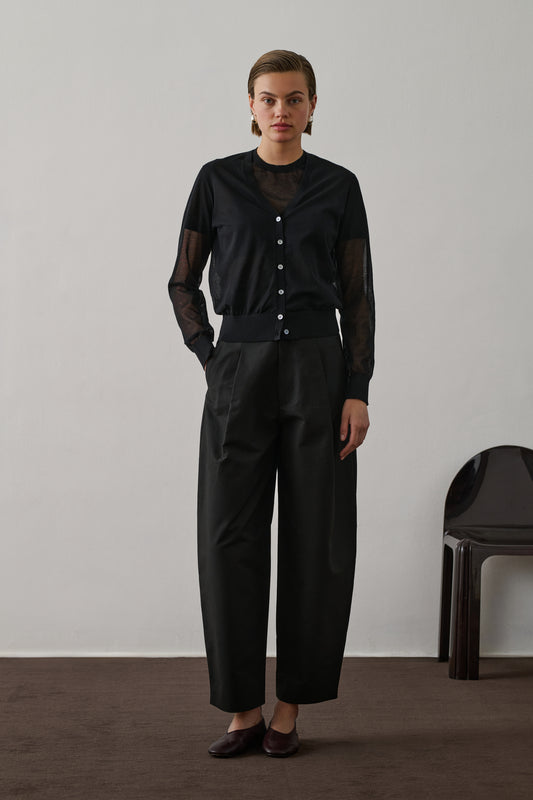 Cardigan Etretat - Noir - Femme