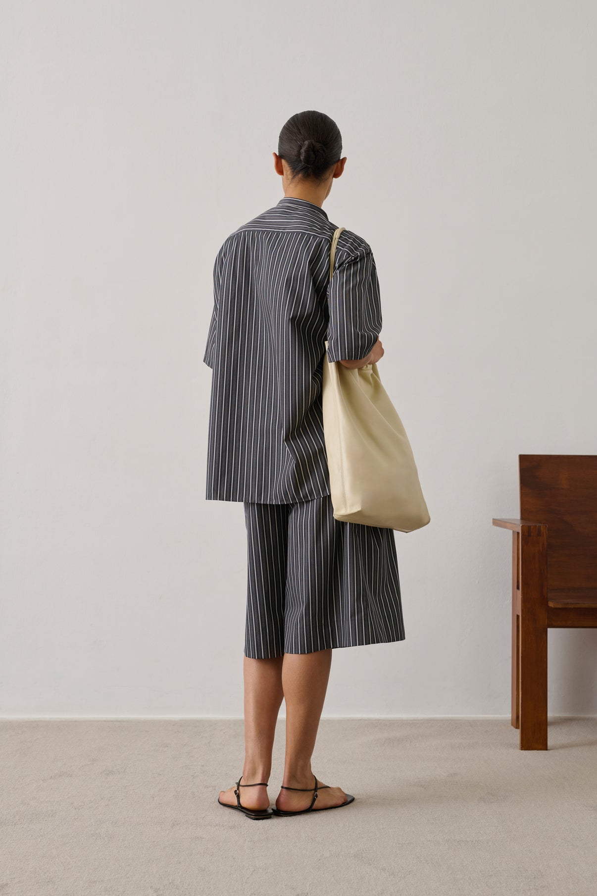 Chemise Hannah - Noir/Cardamome - Coton - Femme vue 4