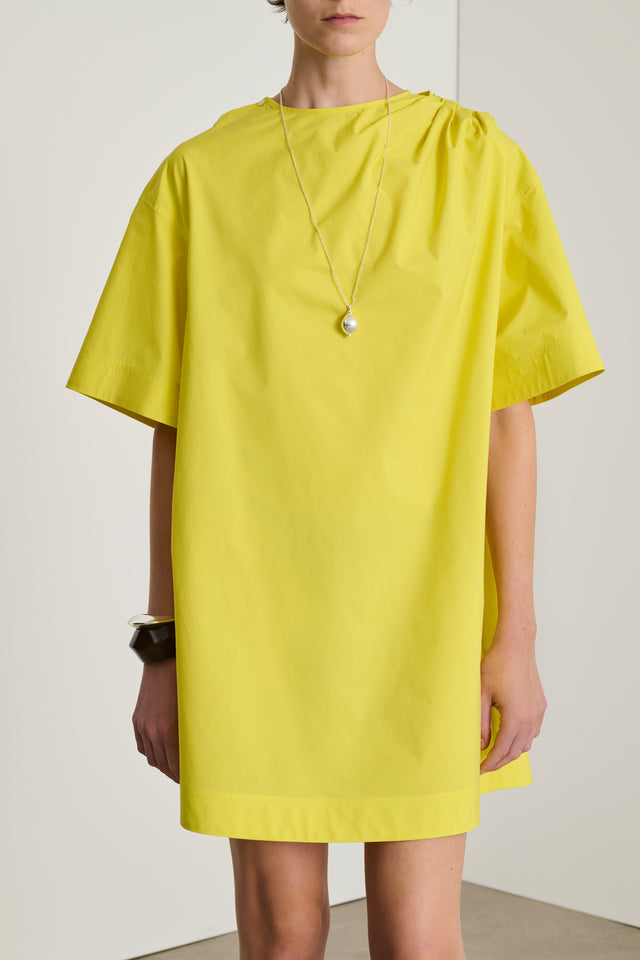 Robe Delight - Jaune Citron - Coton - Femme