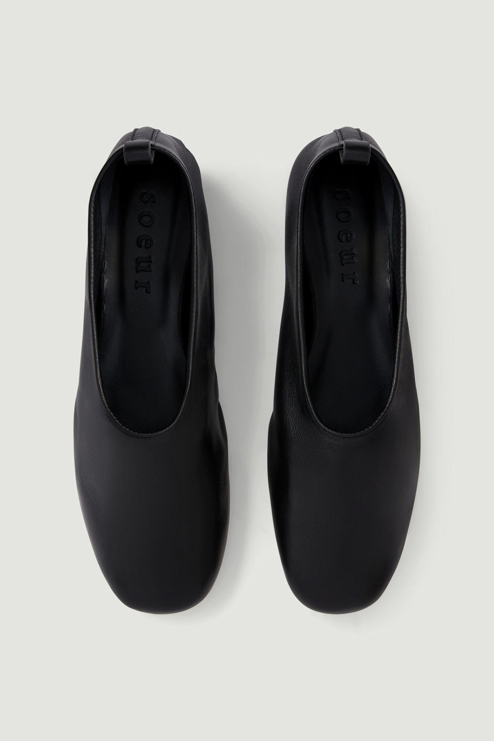 Ballerines Bala - Noir - Cuir - Femme