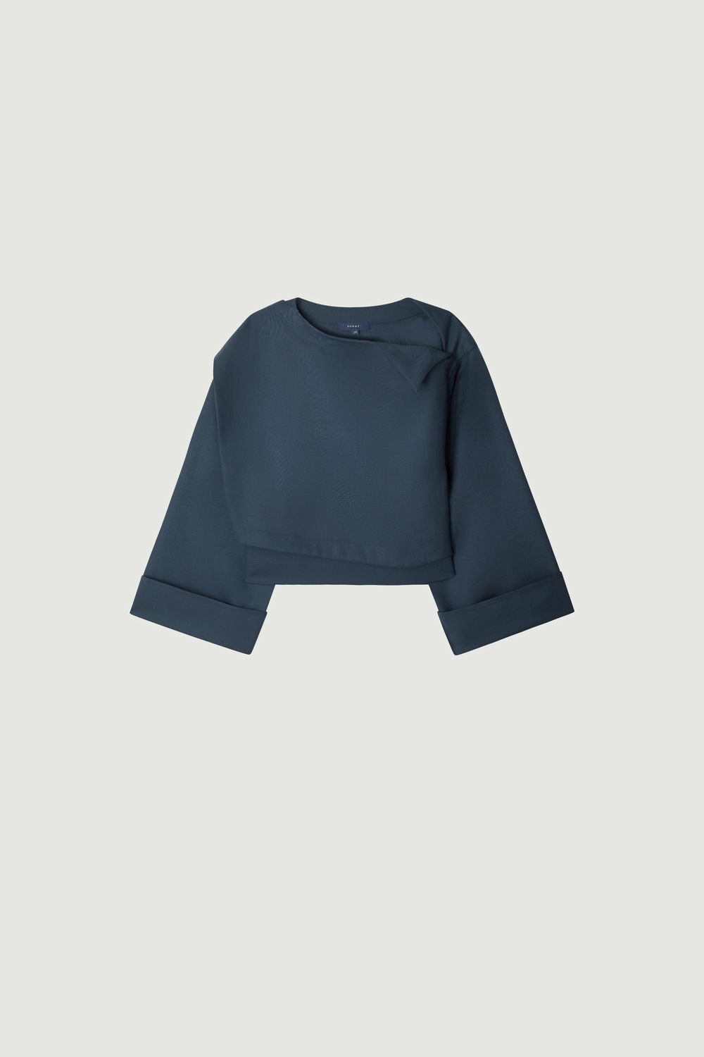 Blouse Eva - Pétrole - Laine - Femme vue 8