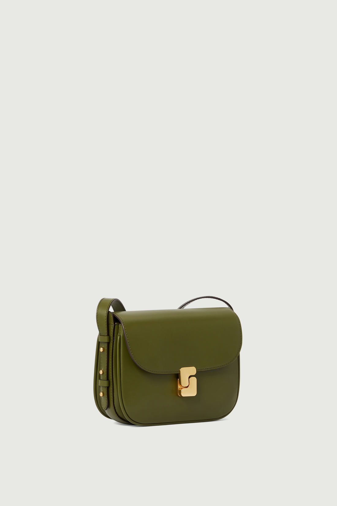 Sac Bellissima Mini - Vert Olive - Cuir - Femme